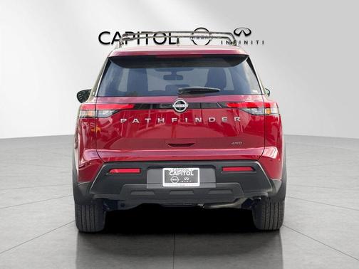 Scarlet Ember 2026 Nissan Pathfinder SV