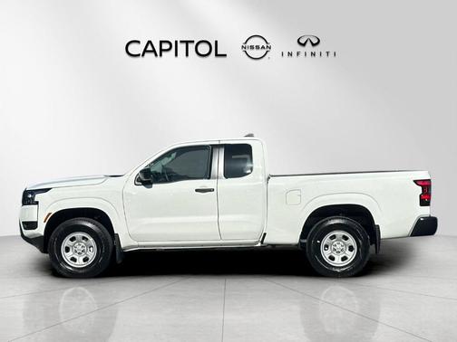 Glacier White 2026 Nissan Frontier S