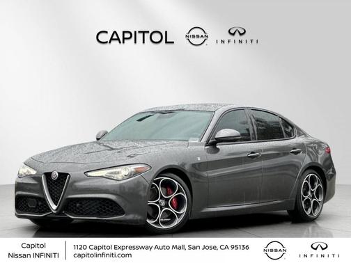 Vesuvio Gray Metallic 2022 Alfa Romeo Giulia Ti