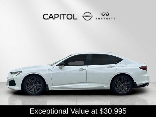 Platinum White Pearl 2022 Acura TLX A-Spec