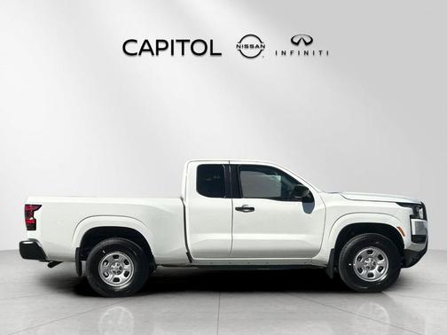 Glacier White 2026 Nissan Frontier S