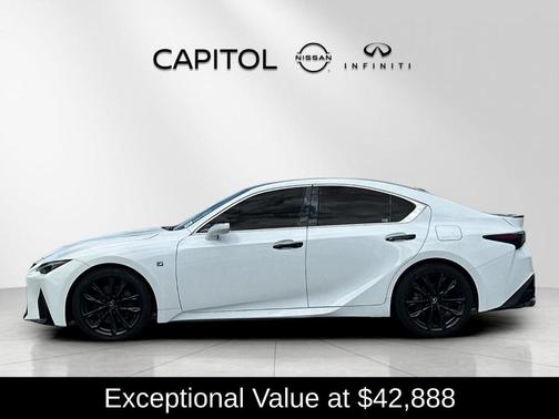 Ultra White 2023 Lexus IS 350 F Sport