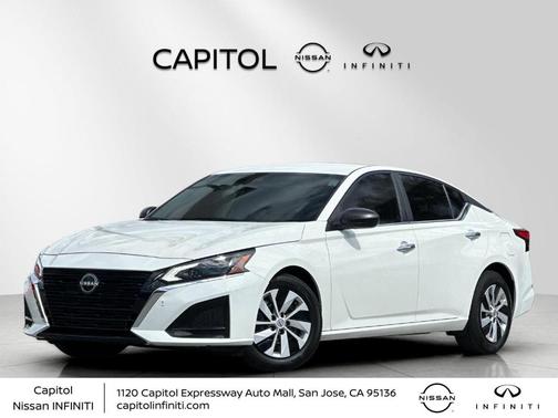 Glacier White 2025 Nissan Altima S