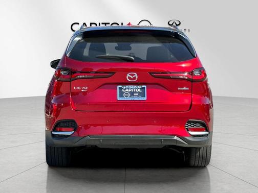 Soul Red Crystal Metallic 2025 Mazda CX-70 PHEV Premium Package