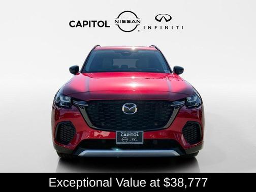 Soul Red Crystal Metallic 2025 Mazda CX-70 PHEV Premium Package