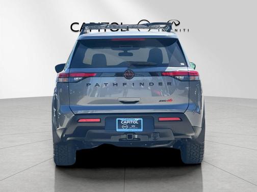 Gun Metallic 2026 Nissan Pathfinder Rock Creek