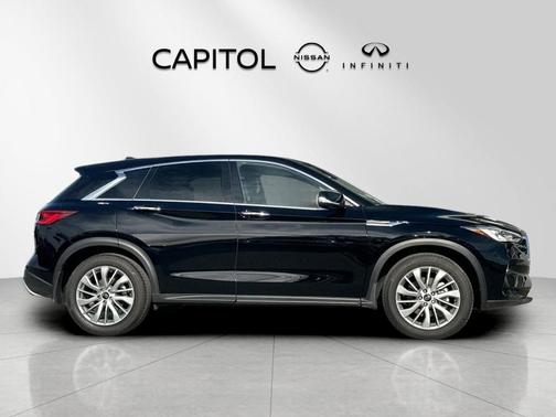 Black Obsidian 2025 INFINITI QX50 Pure