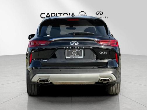 Black Obsidian 2025 INFINITI QX50 Pure