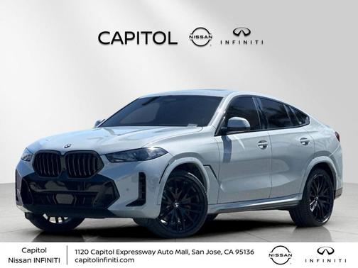 Brooklyn Gray Metallic 2024 BMW X6 xDrive40i
