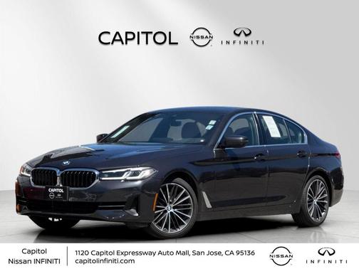 Dark Graphite Metallic 2021 BMW 540 i