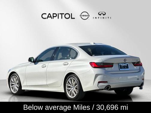 Mineral White Metallic 2024 BMW 330 i