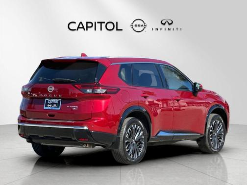 Scarlet Ember Tintcoat 2024 Nissan Rogue Platinum