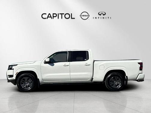 Glacier White 2026 Nissan Frontier SV