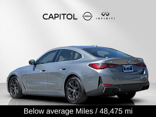 Skyscraper Gray Metallic 2023 BMW i4 Gran Coupe eDrive40