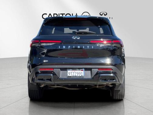Diamond Black 2025 INFINITI QX60 Pure