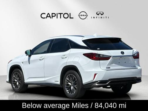 Ultra White 2019 Lexus RX 450h F Sport
