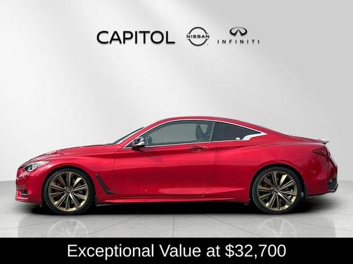 Dynamic Sunstone Red 2019 INFINITI Q60 3.0t Red Sport 400