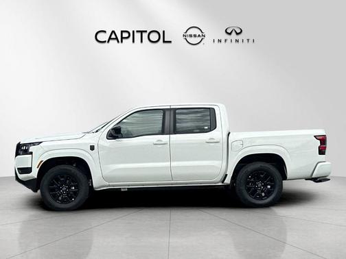 Glacier White 2026 Nissan Frontier SV