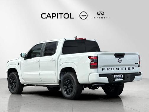 Glacier White 2026 Nissan Frontier SV