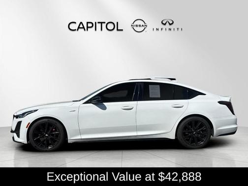 Summit White 2022 Cadillac CT5-V V-Series