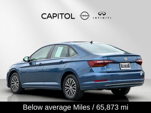 Silk Blue Metallic 2019 Volkswagen Jetta 1.4T SE