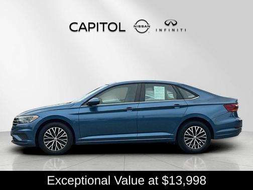 Silk Blue Metallic 2019 Volkswagen Jetta 1.4T SE