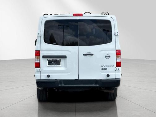 Glacier White 2017 Nissan NV Passenger NV3500 HD S V6/S V8