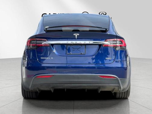 Deep Blue Metallic 2018 Tesla Model X 100D