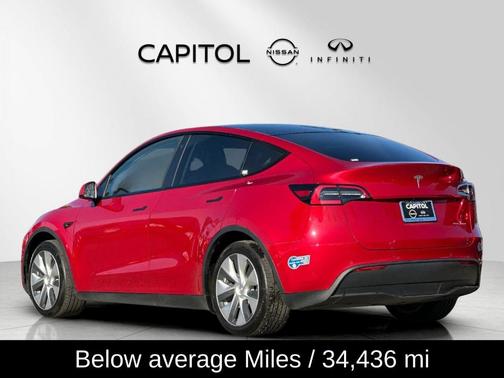 Red Multi 2021 Tesla Model Y Long Range