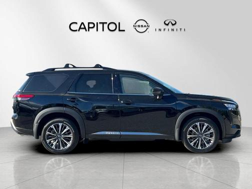 Black 2026 Nissan Pathfinder Platinum