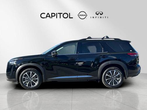 Black 2026 Nissan Pathfinder Platinum