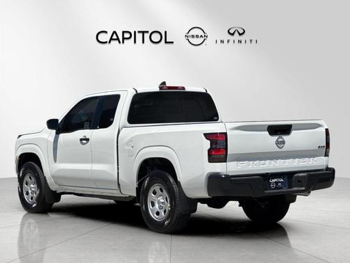 Glacier White 2026 Nissan Frontier S