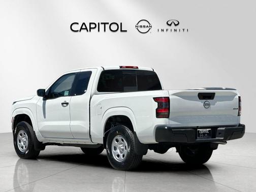 Glacier White 2026 Nissan Frontier S