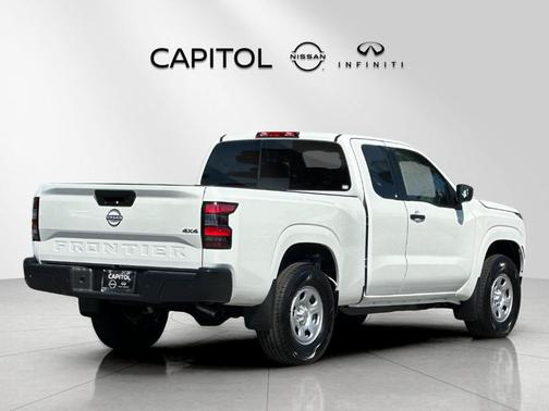 Glacier White 2026 Nissan Frontier S