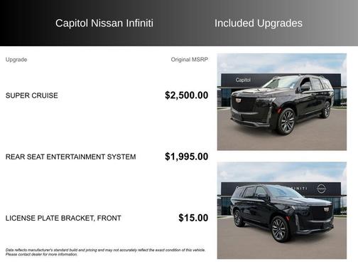 2023 Cadillac Escalade Sport