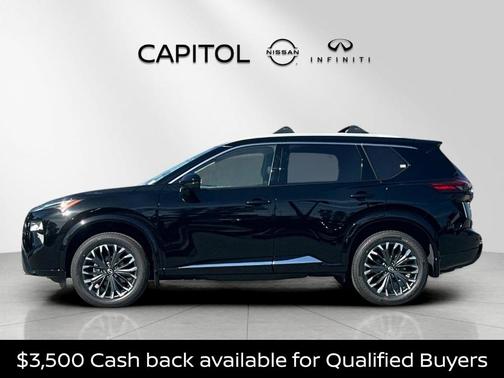 Black 2026 Nissan Rogue Platinum