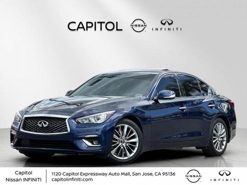 Grand Blue 2023 INFINITI Q50 LUXE