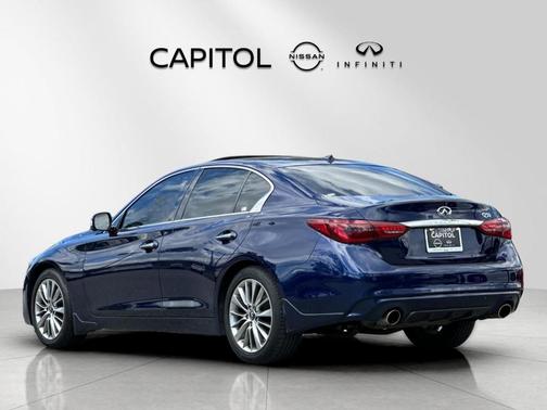 Grand Blue 2023 INFINITI Q50 LUXE