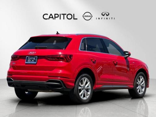 Progressive Red 2024 Audi Q3 45 S line Premium