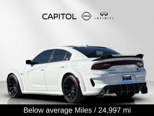White Knuckle Clearcoat 2022 Dodge Charger Scat Pack