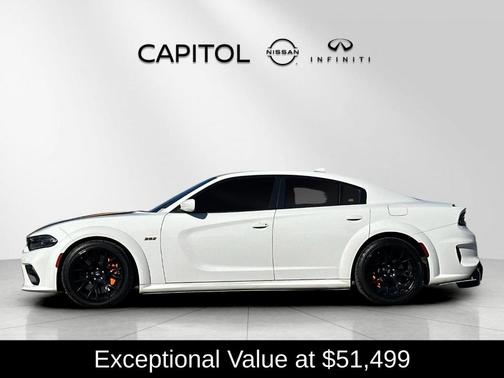 White Knuckle Clearcoat 2022 Dodge Charger Scat Pack