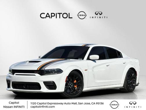 White Knuckle Clearcoat 2022 Dodge Charger Scat Pack
