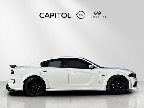 White Knuckle Clearcoat 2022 Dodge Charger Scat Pack