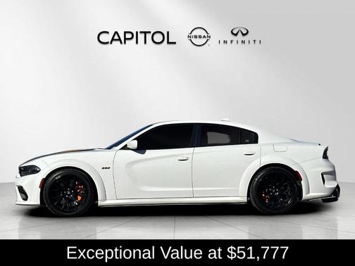 White Knuckle Clearcoat 2022 Dodge Charger Scat Pack