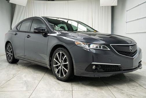 Gray 2015 Acura TLX V6 Advance