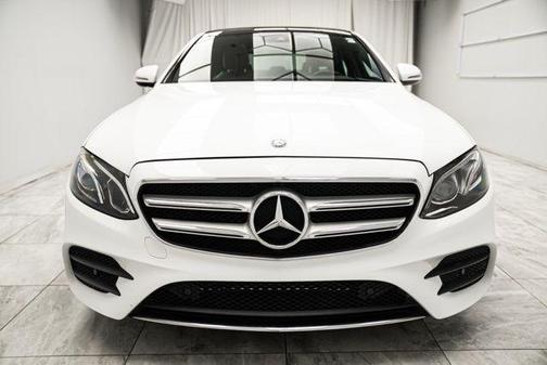 Polar White 2017 Mercedes-Benz E-Class 4MATIC