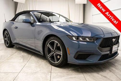 Vapor Blue Metallic 2024 Ford Mustang EcoBoost Premium