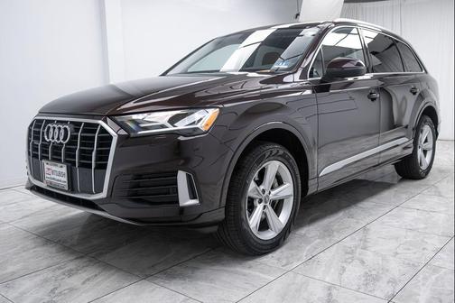 Barrel Brown Metallic 2020 Audi Q7 45 Premium