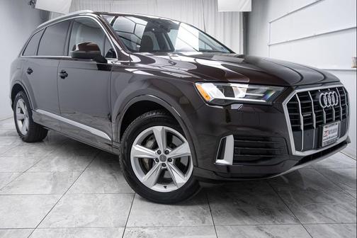 Barrel Brown Metallic 2020 Audi Q7 45 Premium