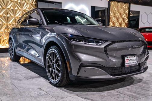 Carbonized Gray Metallic 2021 Ford Mustang Mach-E Select